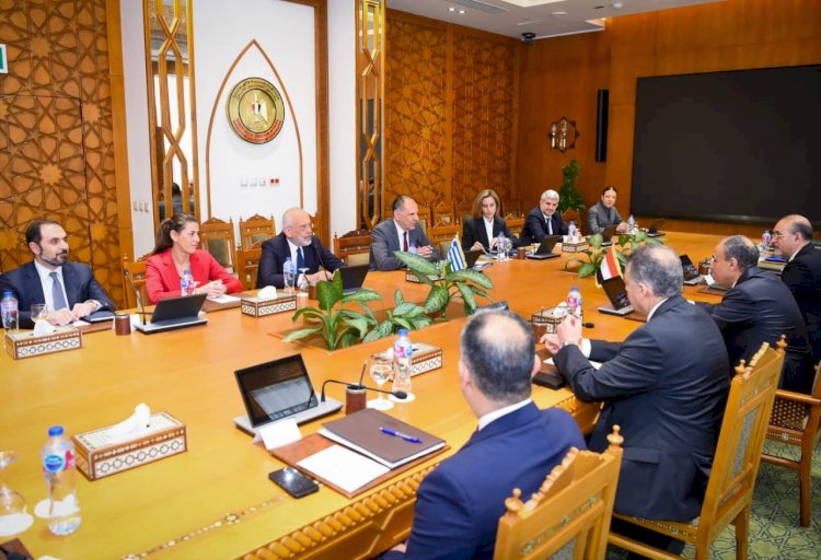 مشاورات مصرية - يونانية على مستوى وزيري الخارجية لدعم الشراكة الاستراتيجية بين البلدين
