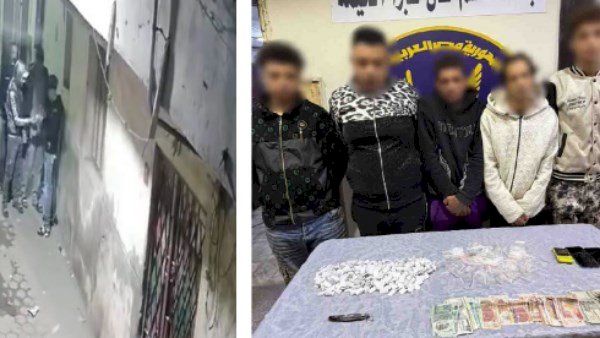 القبض على 5 أشخاص من مروجي ومتعاطي الهيروين بالقليوبية