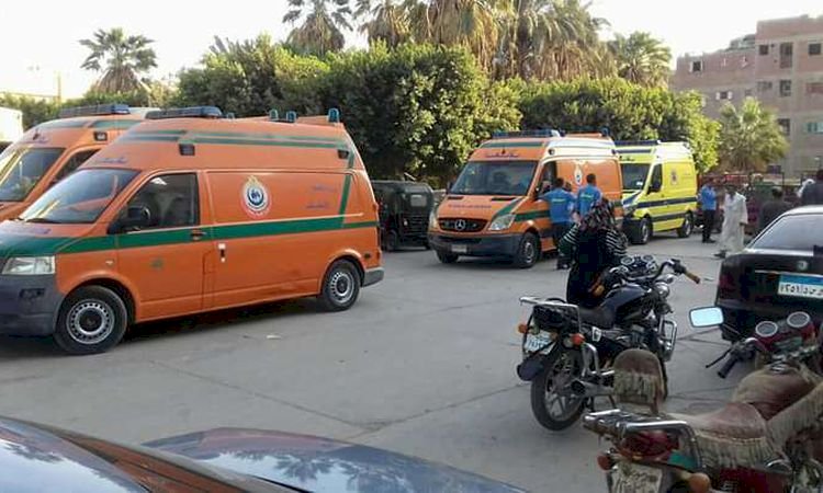 مصرع شخصين وإصابة ثالث في تصادم تروسيكل بدار السلام في سوهاج