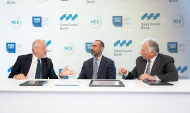 بنك قناة السويس يحصد شهادة إدارة الجودة الدولية ISO 9001:2015 للقطاع الإداري والهندسي