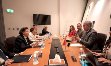 وزير السياحة يستقبل وزيرة ثقافة اليونان خلال زيارتها الرسمية الحالية إلى مصر