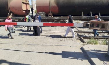 الهيئة القومية لسكك حديد مصر: سقوط بوجي عربة قطار بضائع ببني سويف دون إصابات