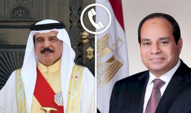 الرئيس السيسي يجري اتصالا هاتفيا مع ملك البحرين