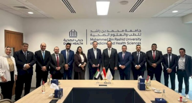 رئيس هيئة الرعاية الصحية يلتقي رئيس مؤسسة الإمارات للخدمات الصحية