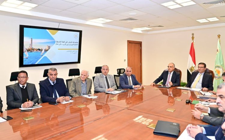 اجتماع مشترك بين وزارتي الري والزراعة لمتابعة رقمنة المساقي وتعزيز كفاءة استخدام المياه
