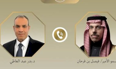 وزير الخارجية يبحث هاتفياً مع نظيره السعودي تطورات التصعيد العسكري في المنطقة