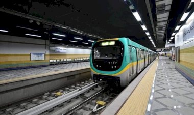 مترو الأنفاق: فصل التيار الكهربائي بمحطتي ساقية مكي والمنيب بالخط الثاني