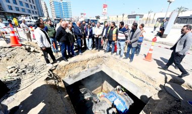 وزيرة الإسكان تتابع أعمال ربط خط مياه الشرب الرئيسي بزهراء المعادي