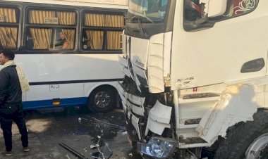 إصابة 5 أشخاص في اصطدام جرار وأتوبيس بالدقهلية