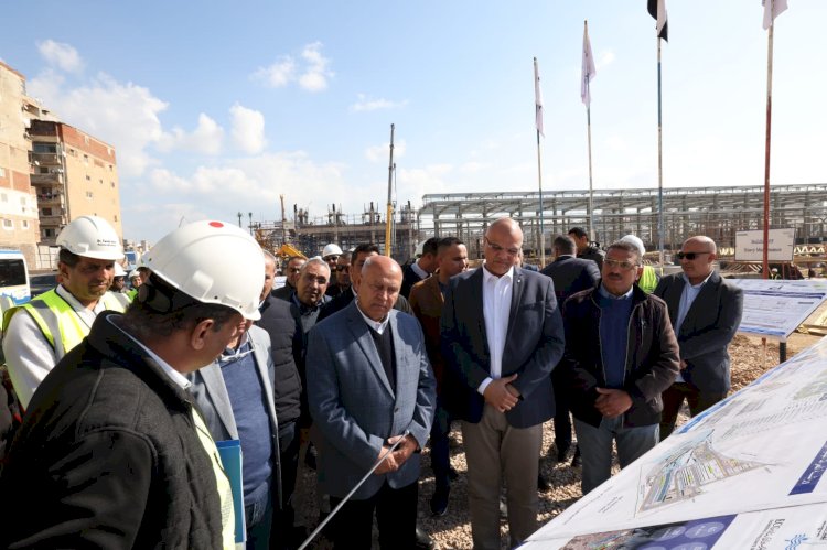 وزير النقل يتفقد مواقع العمل ومسار ومحطات مشروع المرحلة الأولى من مترو الإسكندرية( أبوقير -محطة مصر)