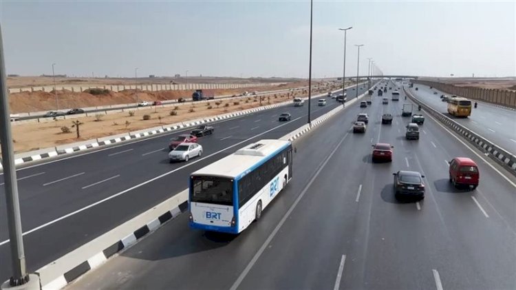 مواعيد تشغيل الأتوبيس الترددي BRT بداية من غدٍ الثلاثاء