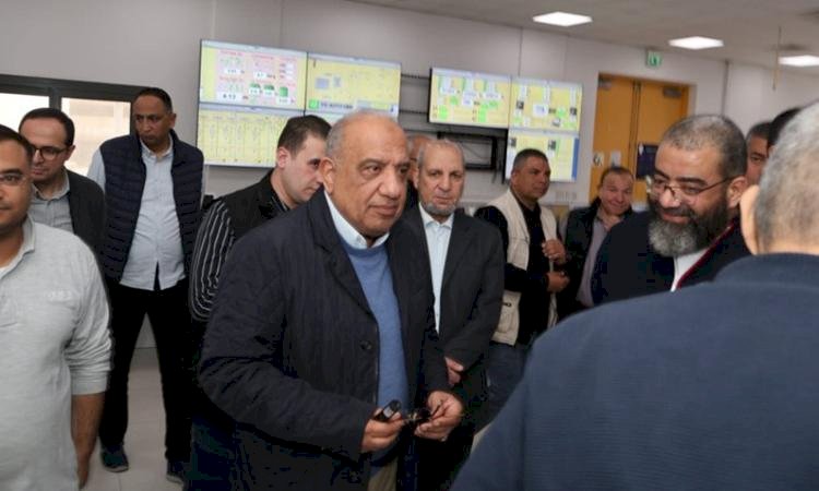 وزير الكهرباء يتفقد محطة كهرباء بني سويف المركبة لتوليد الكهرباء بمحافظة بني سويف