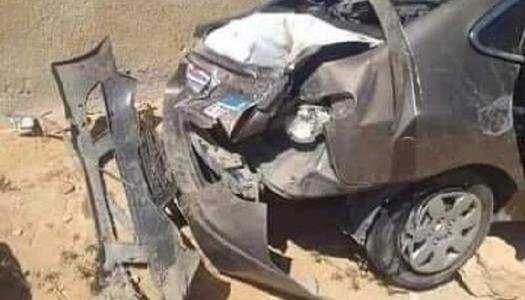 إصابة 6 أشخاص إثر انقلاب سيارة ملاكي بصحراوى البحيرة