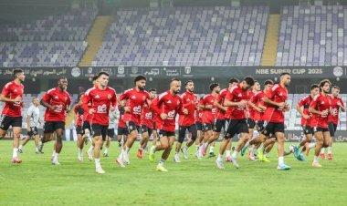 الأهلي يكثف استعداداته لمواجهة سيراميكا فى انطلاق مرحلة التتويج بالدوري