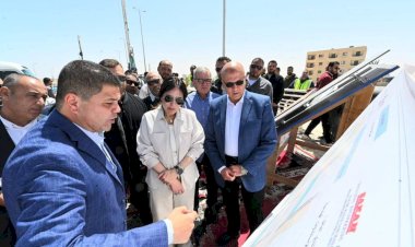 وزيرة الإسكان تتفقد مشروعات البحيرات الجنوبية "نيو مارينا"