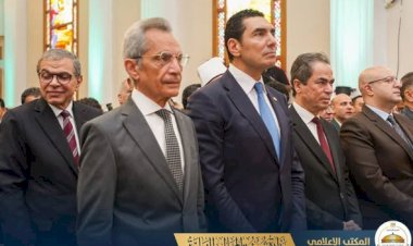 وزير شئون المجالس النيابية يشارك في احتفالية الطائفة الإنجيلية بعيد القيامة المجيد
