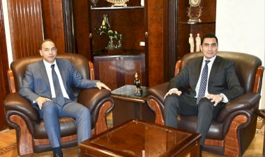 وزير الشباب والرياضة يبحث مع رئيس هيئة الرقابة المالية تعزيز أطر التعاون المشترك 