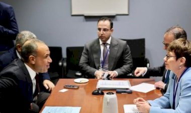 وزير الخارجية يلتقي رئيسة البنك الأوروبي لإعادة الإعمار والتنمية في واشنطن