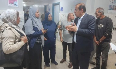 نائب وزير الصحة يفاجئ مستشفى 6 أكتوبر المركزي بزيارة مسائية.. ويُحيل المقصرين للتحقيق