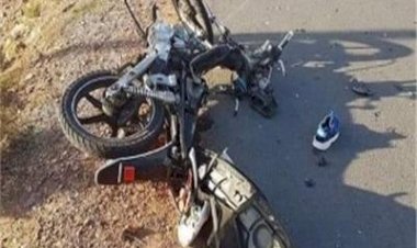 إصابة سائق إثر انقلاب موتوسيكل فى العياط