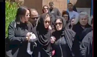 تشييع جثمان والد منة شلبي إلى مثواه الأخير بعد إداء صلاة الجنازة