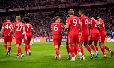 بايرن ميونخ يحتفل بالدورى الألمانى أمام ماينز
