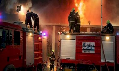 مصرع شخص في حريق منزل بنجع حمادي شمال قنا