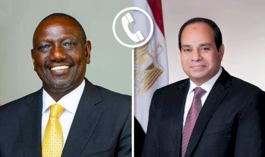الرئيس السيسي يجري اتصالًا هاتفيًا برئيس جمهورية كينيا
