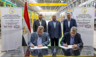 وزير النقل يشهد توقيع اتفاقيتين استراتيجيتين لتصنيع وتوريد عدد 500 عربة ركاب سكك حديدية مكيفة