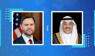 ولى عهد الكويت يبحث مع نائب الرئيس الأمريكى آخر المستجدات الإقليمية والدولية