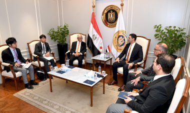 وزير الصناعة يبحث مع سفير اليابان بالقاهرة الاستثمارات اليابانية المقامة في مصر حالياً