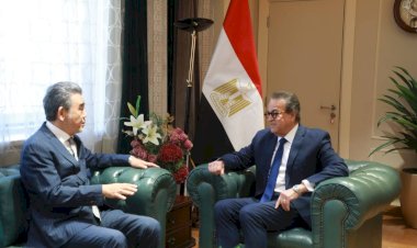 وزير الصحة يستقبل رئيس جامعة هيروشيما اليابانية لبحث تعزيز التعاون في التعليم الطبي
