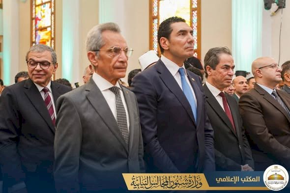 وزير شئون المجالس النيابية يشارك في احتفالية الطائفة الإنجيلية بعيد القيامة المجيد