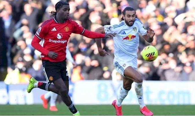 مانشستر يونايتد فى اختبار صعب أمام ليدز بالدوري الإنجليزي