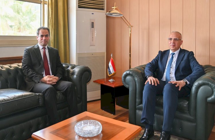 وزير الري يلتقي رئيس الهيئة الوطنية للإعلام لبحث التعاون المشترك في مجال زيادة الوعي المجتمعي بقضايا المياه