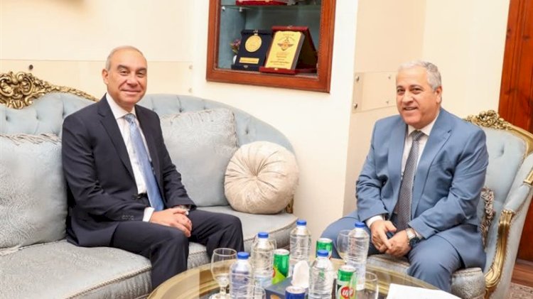 الشوربجي يلتقي رئيس الهيئة العامة للاستعلامات لبحث سبل التعاون