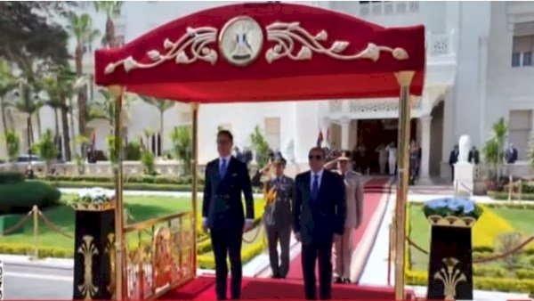 الرئيس السيسي يستقبل رئيس فنلندا بقصر الاتحادية  لبحث تعزيز العلاقات الثنائية