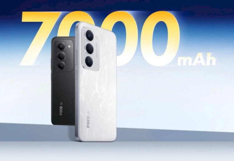 ببطارية ضخمة سعتها 7000 مللي أمبير بوكو تطلق هاتف Poco M8s 5G