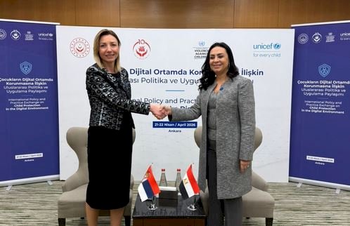 وزيرة التضامن تلتقي وزيرة التمكين الاقتصادي والسياسي للنساء بجمهورية صربيا