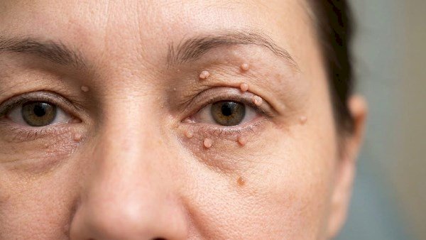 الزوائد الجلدية حول العين..الأسباب ووصفات طبيعية علاجية