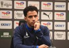 عمر جابر يحضر المؤتمر الصحفى لمباراة الزمالك واتحاد العاصمة