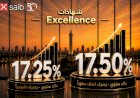 بنك saib يطرح شهادتي ادخار  «Excellence» و «Prime»بعائد سنوي يصل إلى 17.5%