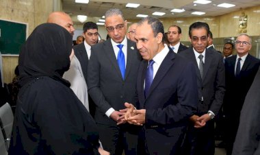 وزير الخارجية يعيد افتتاح مكتب تصديقات أحمد عرابي بالمهندسين عقب رفع كفاءته