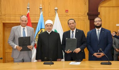 "البريد المصري" و"جامعة الأزهر" يوقّعان بروتوكول تعاون.. لتقديم خدمات مالية وبريدية متكاملة لطلاب جامعة الأزهر والعاملين