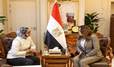 وزيرة التنمية تتابع مع محافظ الوادي الجديد الملفات الخدمية والمشروعات التنموية بالمحافظة