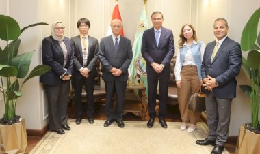 وزير الزراعة يبحث مع سفير اليابان بالقاهرة سبل تعزيز التعاون المشترك ونفاذ المنتجات المصرية للأسواق الآسيوية
