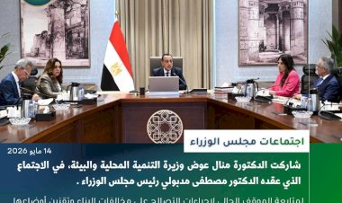 بالإنفوجراف ..  الحصاد الأسبوعي لوزارة التنمية المحلية والبيئة   