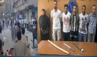 القبض على طرفي مشاجرة بالأسلحة البيضاء في الوراق بسبب أضحية العيد