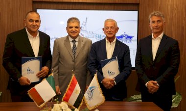 قناة السويس تتقدم بخطوة نحو التصدير البحري: توقيع عقد مع مجموعة NERI الإيطالية لبناء قاطرتين بجودة عالمية