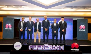 المصرية للاتصالات WE وهواوي تطلقان تجارياً خدمة FTTR لأول مرة في مصر